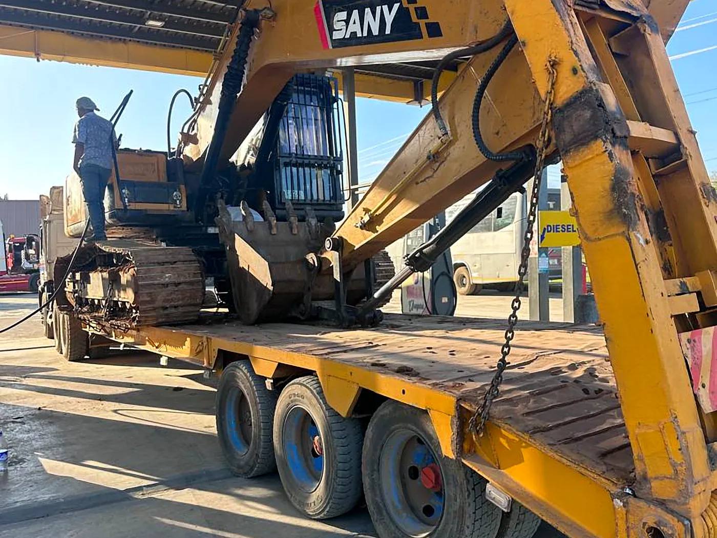 BRADTEC mining operation — extraction site